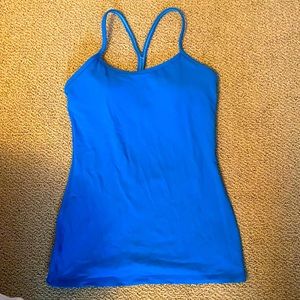 Lululemon blue tank, size 6